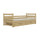 Lit gigogne 90x200 sommiers et tiroirs inclus David Bois