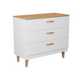 Commode 3 tiroirs Denver - Blanc