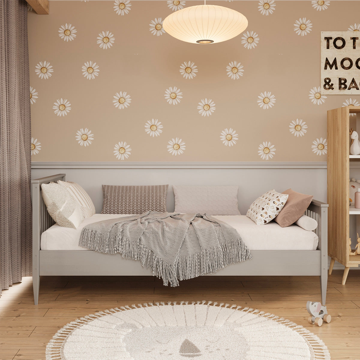 Lit 90x200 sommier inclus Emilia Gris - vue 4