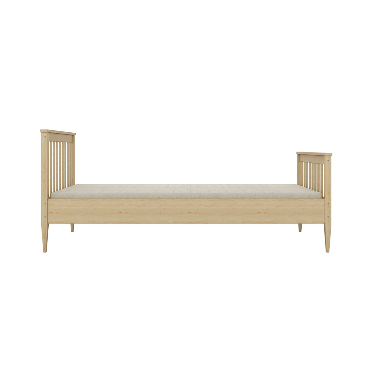 Lit 90x200 sommier inclus Ignas Bois - vue 3