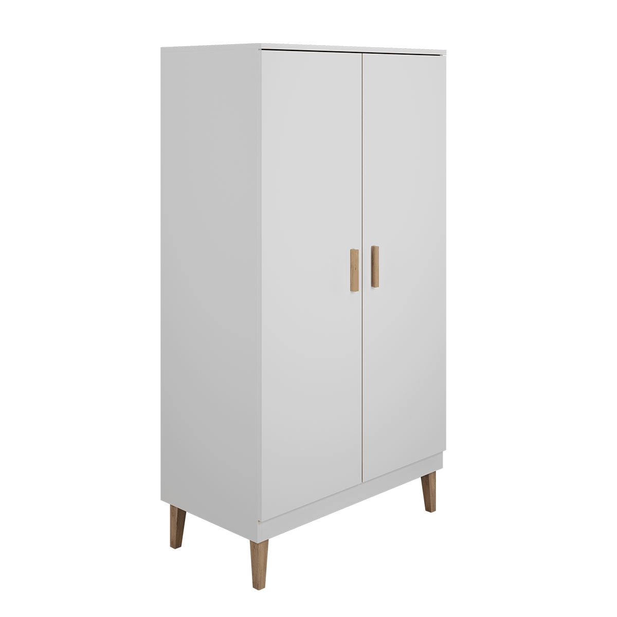 Armoire 2 portes Kocot Kids Kubi - Blanc - vue 2