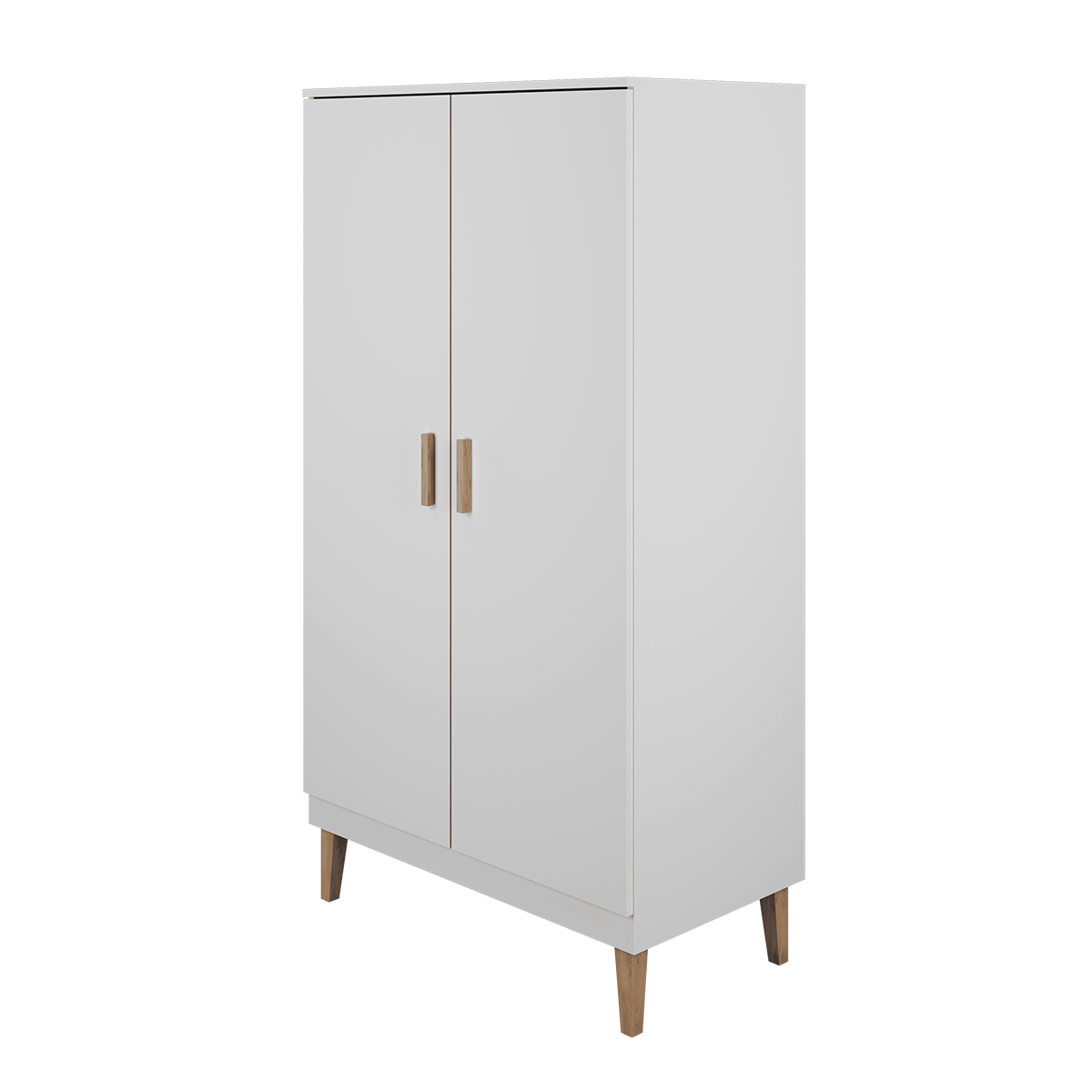Armoire 2 portes Kocot Kids Kubi - Blanc - vue 3