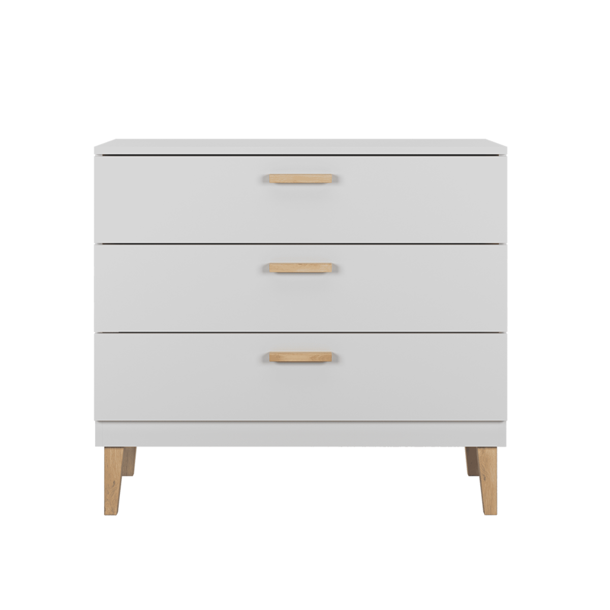 Commode 3 tiroirs Kocot Kids Kubi - Blanc