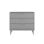Commode 3 tiroirs Kocot Kids Kubi - Gris