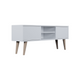 Meuble TV 120 cm Toronto - Blanc