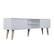 Meuble TV 160 cm Toronto - Blanc
