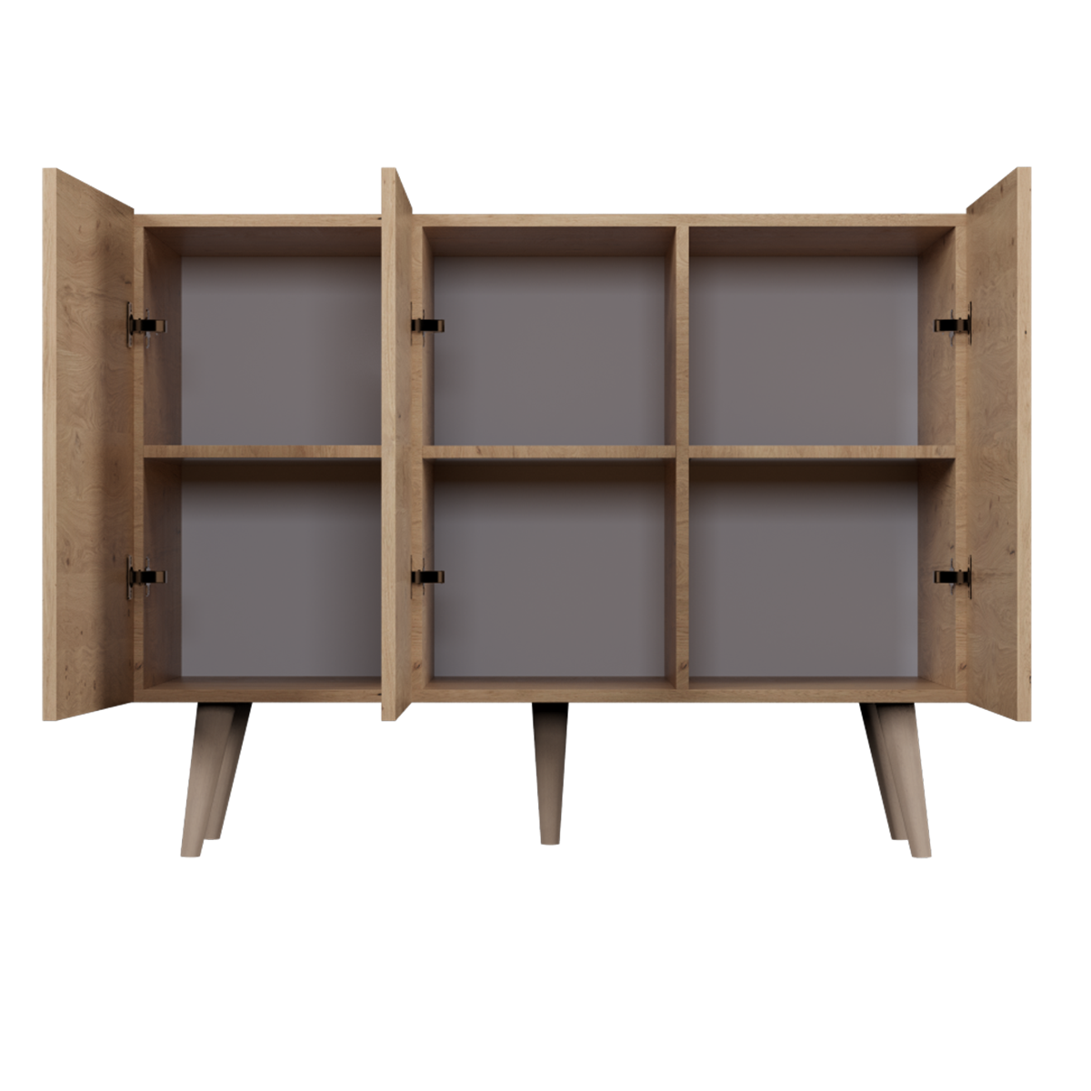 Buffet 3 portes Toronto - Bois - vue 3