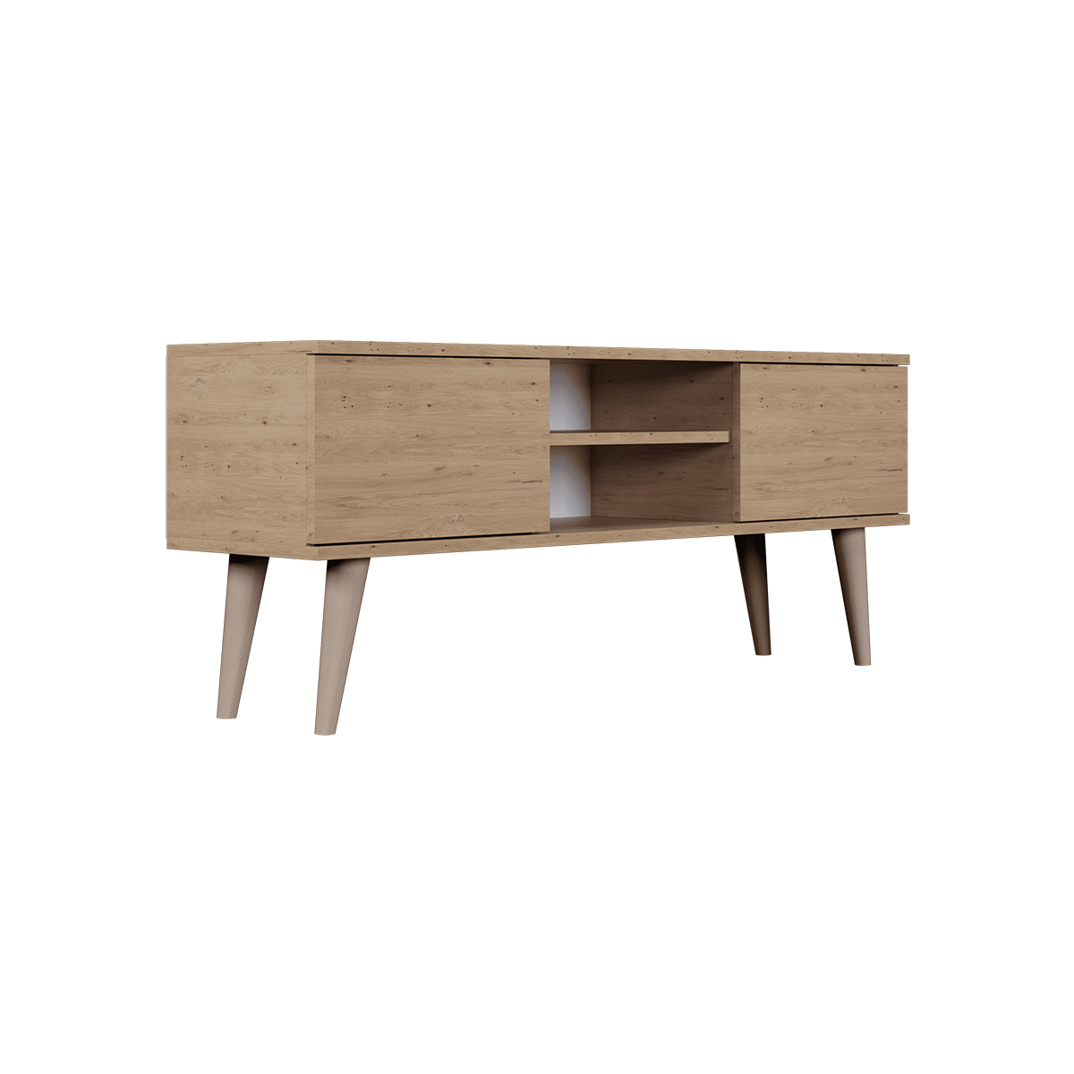 Meuble TV 120 cm Toronto - Bois