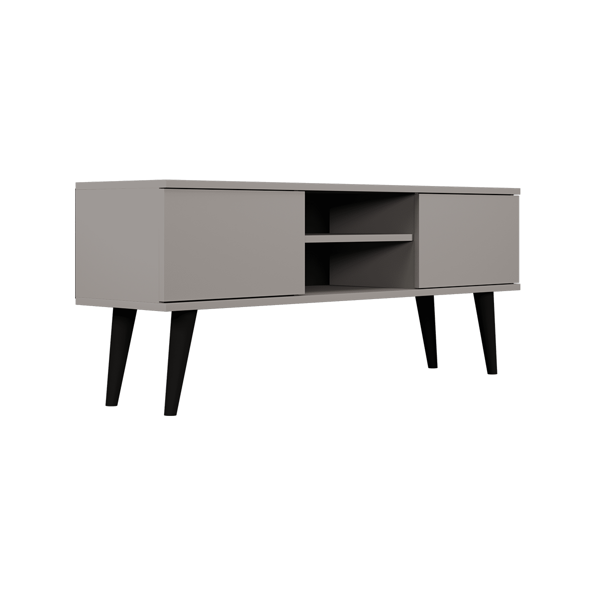 Meuble TV 120 cm Toronto - Gris