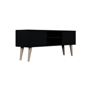 Meuble TV 120 cm Toronto - Noir