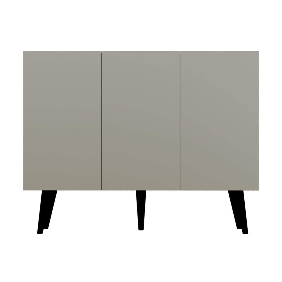 Buffet 3 portes Toronto - Gris - vue 2