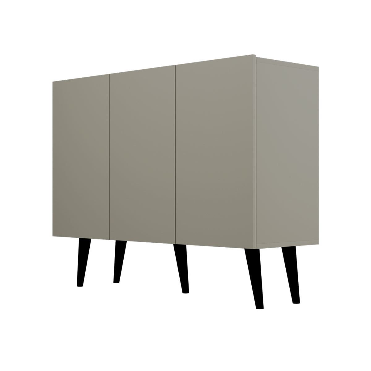 Buffet 3 portes Toronto - Gris - vue 4