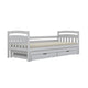 Lit gigogne 90x200 sommiers et tiroirs inclus Tosia Blanc