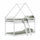 Lit cabane superposé 90x200 sommier inclus Laura Blanc