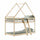 Lit cabane superposé 90x200 sommier inclus Laura Bois