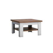 Table basse Léandre Blanc et Bois