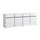 Buffet 4 portes 4 tiroirs Lilia Blanc