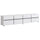 Meuble TV 4 portes 225 cm Lilia Blanc