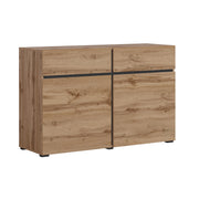 Buffet 2 portes 2 tiroirs Lilia Bois