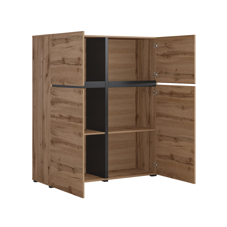 Buffet 4 portes Lilia Bois