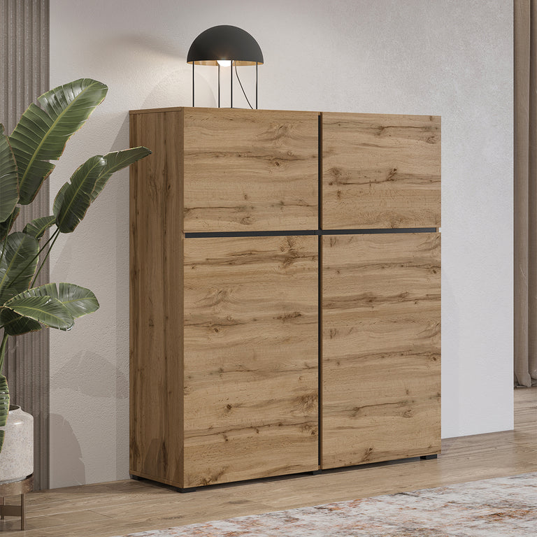 Buffet 4 portes Lilia Bois