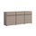 Buffet 3 portes 3 tiroirs Lilia Taupe