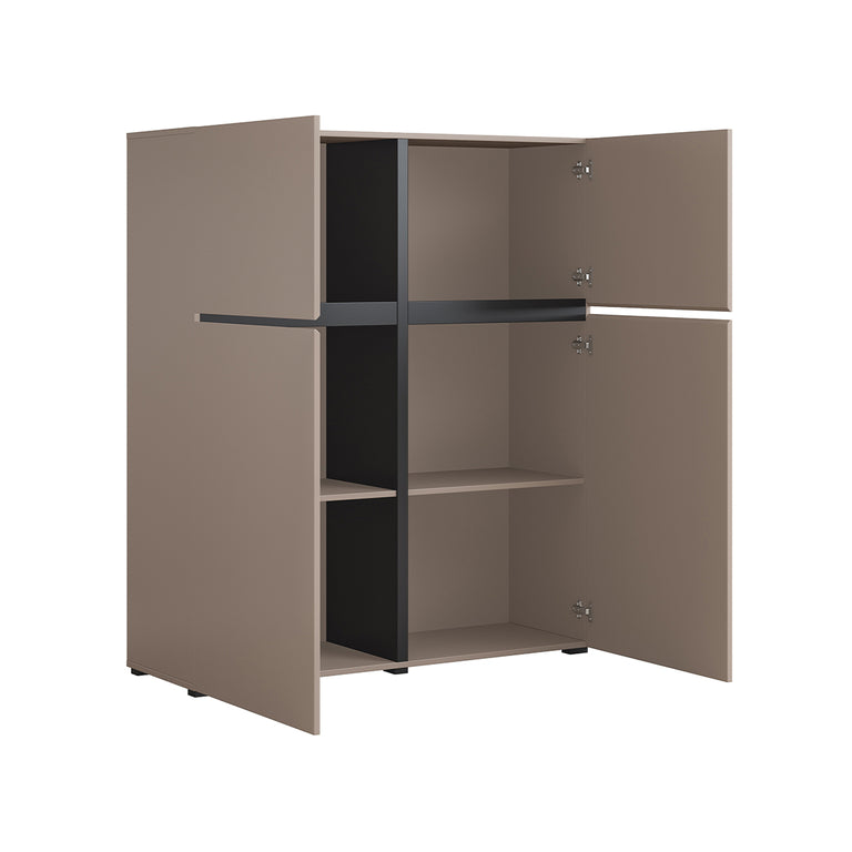 Buffet 4 portes Lilia Taupe