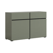 Buffet 2 portes 2 tiroirs Lilia Vert