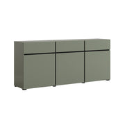 Buffet 3 portes 3 tiroirs Lilia Vert