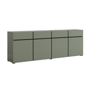 Buffet 4 portes 4 tiroirs Lilia Vert