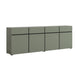 Buffet 4 portes 4 tiroirs Lilia Vert