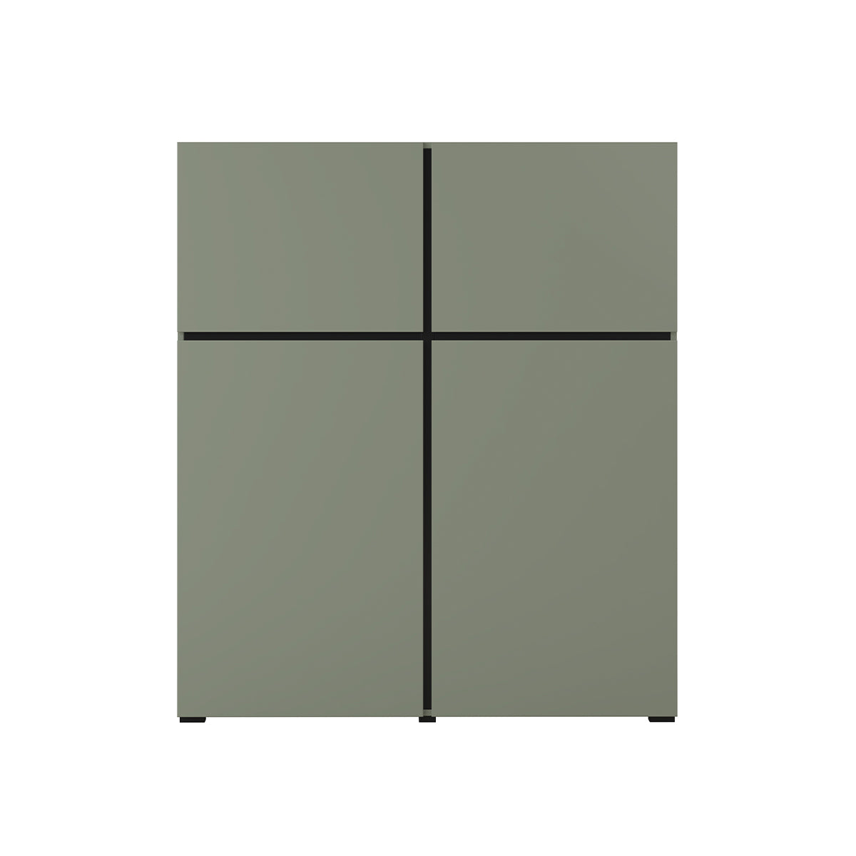 Buffet 4 portes Lilia Vert - vue 2