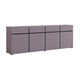 Buffet 4 portes 4 tiroirs Lilia Violet