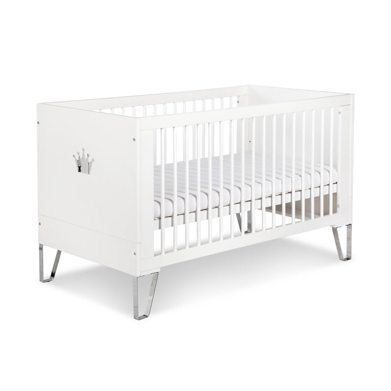 Lit bébé évolutif LittleSky by Klups Blanka - Blanc - vue 2