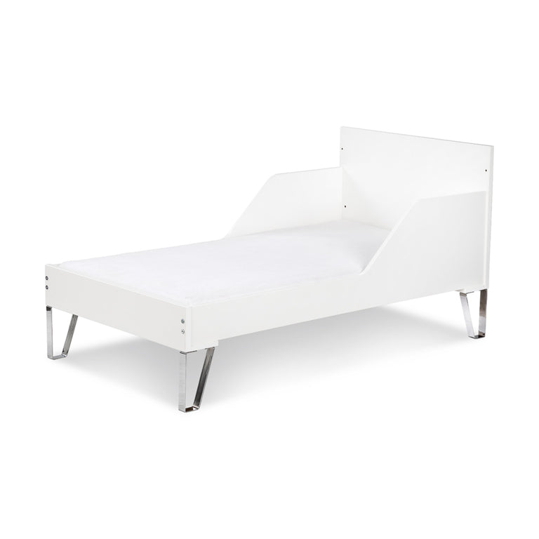 Lit bébé évolutif et Commode à langer LittleSky by Klups Blanka - Blanc - vue 4