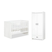 Lit bébé et Amoire LittleSky by Klups Amelia White Blanc