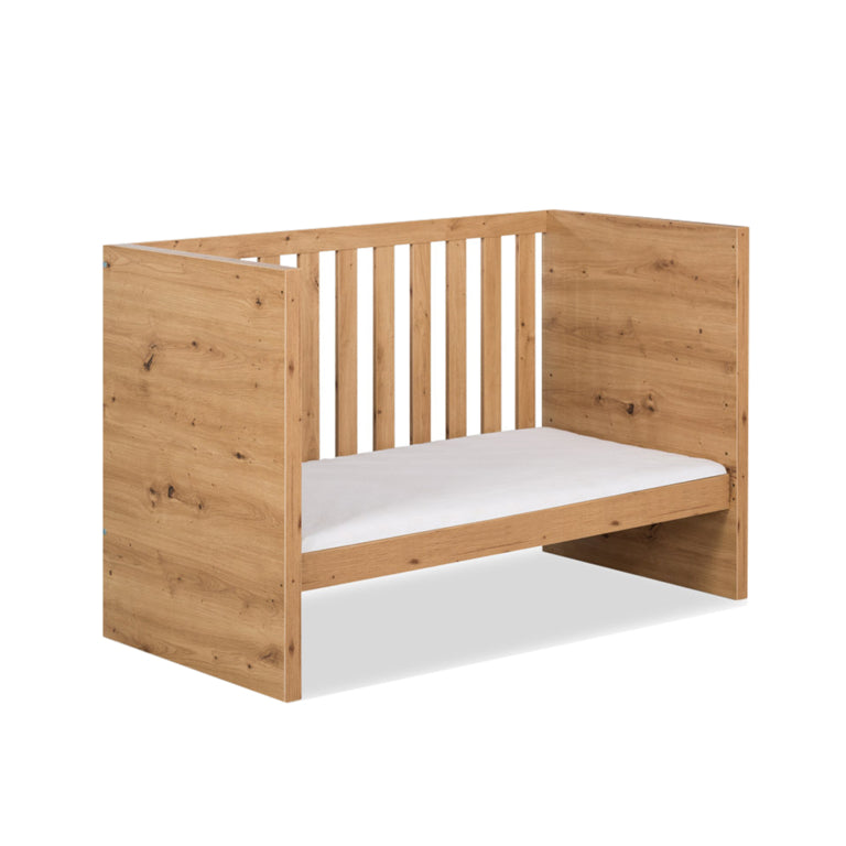 Lit bébé et Armoire LittleSky by Klups Amelia Oak Chêne - vue 4