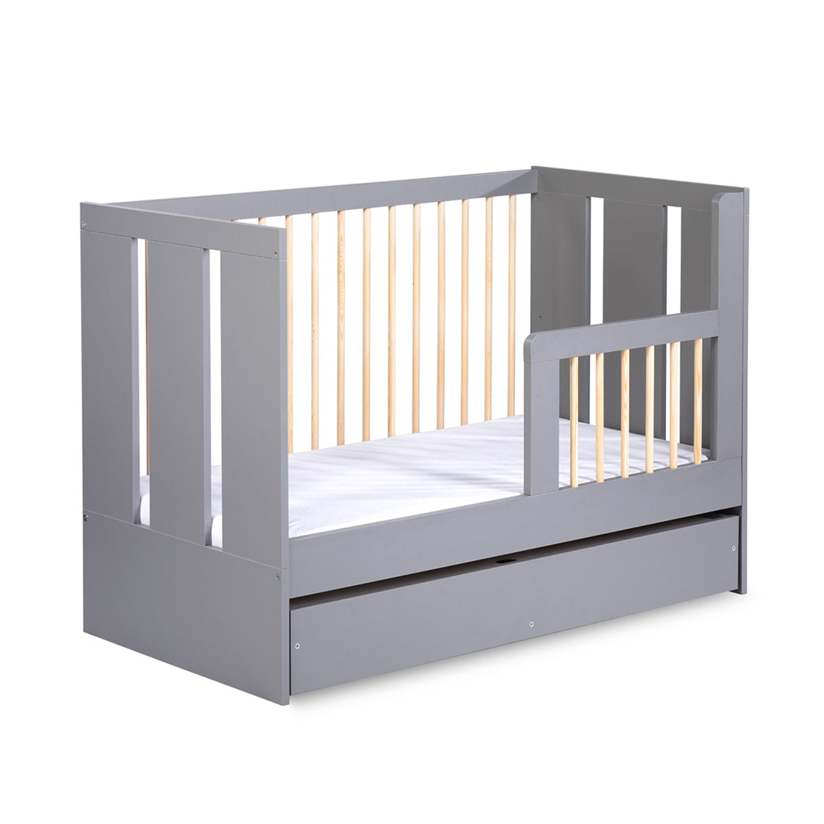 Tiroir pour Lit bébé 60x120 Littlesky by Klups Pauline - Gris - vue 3