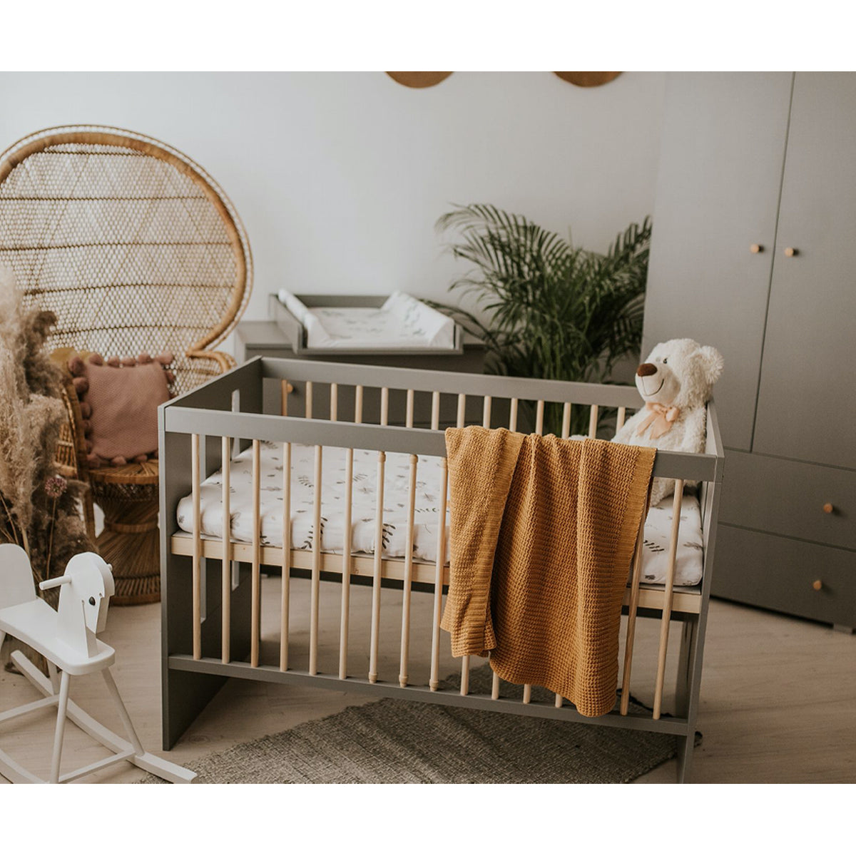 Lit bébé Littlesky by Klups Pauline Gris - vue 3