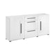 Buffet 2 portes 3 tiroirs Louis Blanc