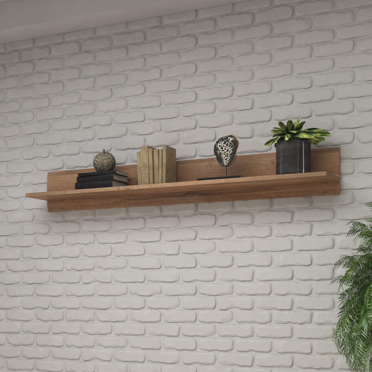 Etagère murale 160 cm Louis Bois - vue 2