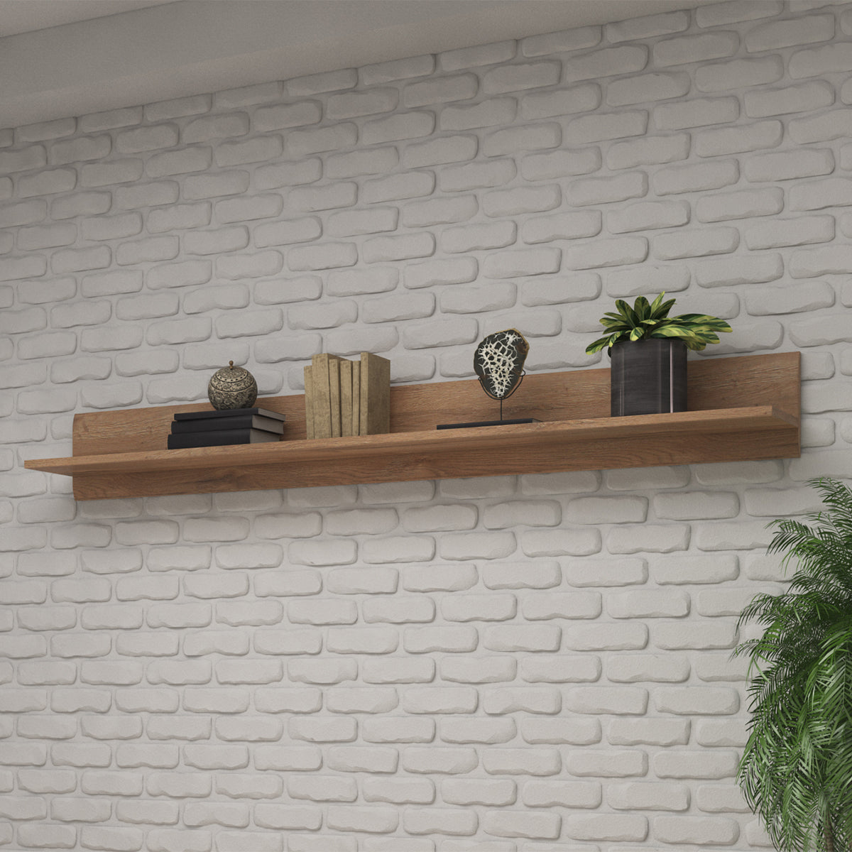 Etagère murale 180 cm Louis Bois - vue 2