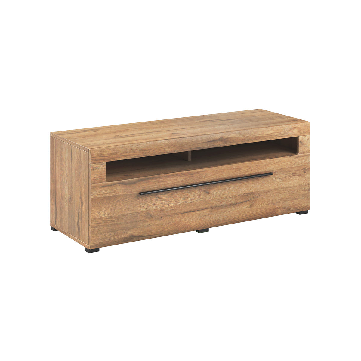 Meuble TV 1 tiroir 140 cm Louis Bois