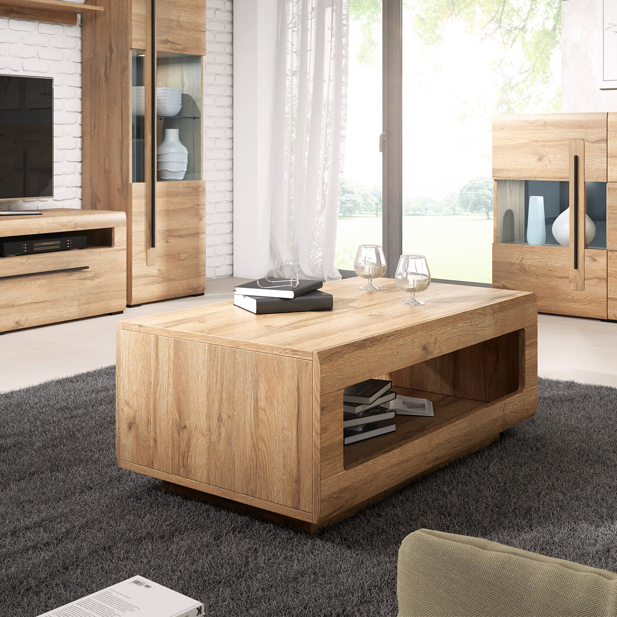 Table basse Louis Bois - vue 3