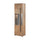 Vitrine 1 porte avec LED Louis Bois