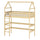 Lit cabane mi-hauteur 90x200 sommier inclus Maël Bois