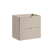 Meuble sous-vasque 60cm 2 tiroirs Manoa Cachemire