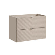 Meuble sous-vasque 80cm 2 tiroirs Manoa Cachemire