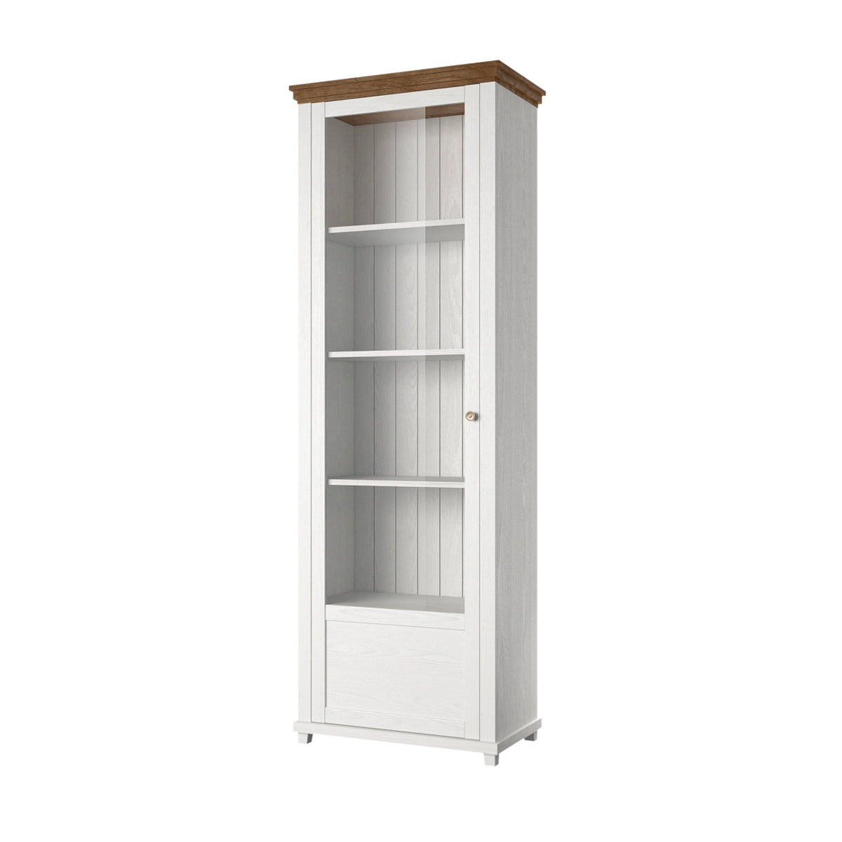 Vitrine 1 porte ouverture gauche Martin Bois Blanc