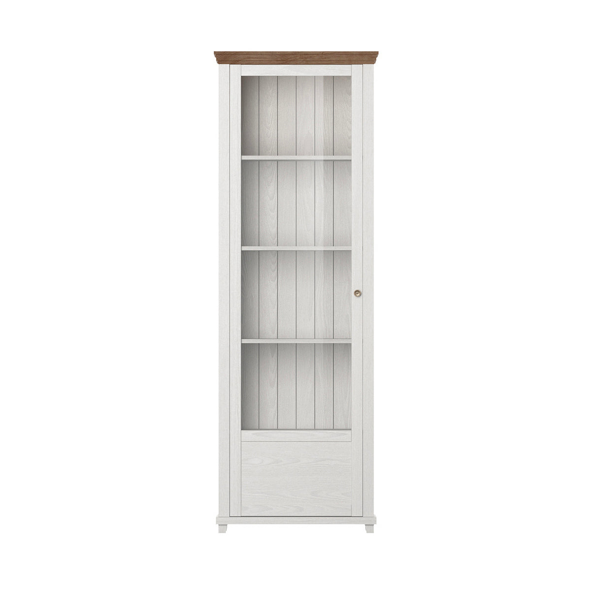 Vitrine 1 porte ouverture gauche Martin Bois Blanc - vue 2
